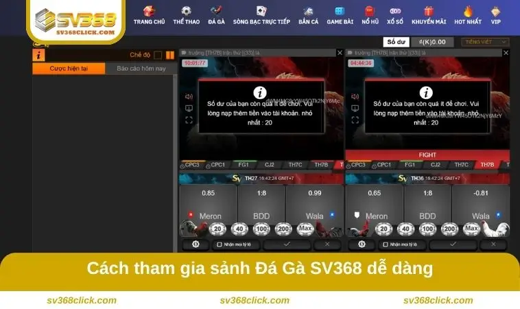 Cách tham gia dễ dàng